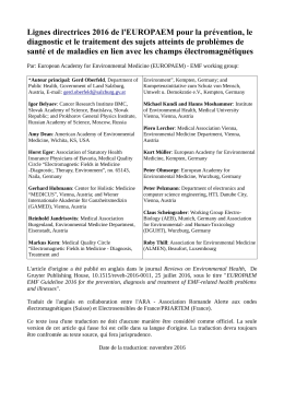 Traduction - Association Romande Alerte