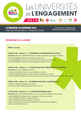 Programme-ue-bourgogne - La Belle Alliance Populaire