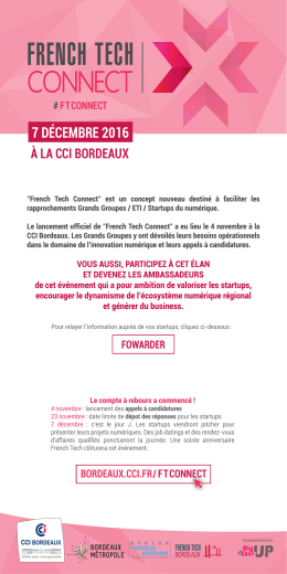French Tech Connect_Invitation a