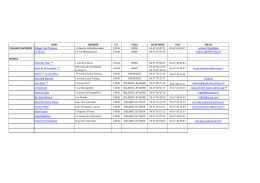 liste des hôtels partenaires