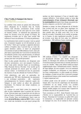 Chez Veolia, le banquet des fauves - Over-blog