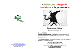 Rencontre - D&eacute;bat
