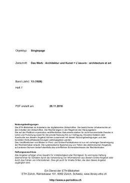 architecture et art Band (Jahr): 13 (1926) - E