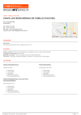 csapa les wads-r&eacute;seau de famille d`accueil