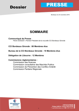 presse - CCI de Bordeaux