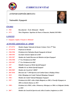CURRICULUM VITAE