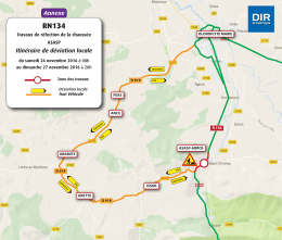 Itinéraire de déviation locale Annexe