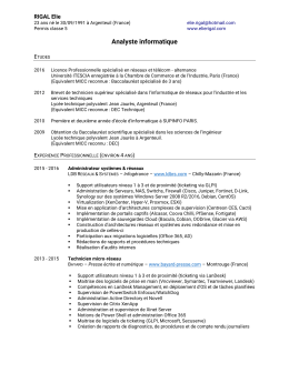 Télécharger mon CV