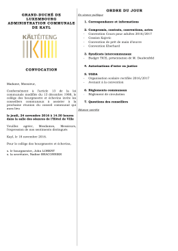 grand-duch&eacute; de luxembourg administration communale de kayl