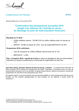 Lire le communiqu&eacute;
