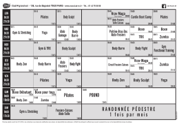 Body Zen - Les Clubs M