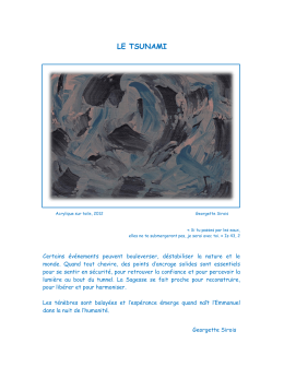 LE TSUNAMI