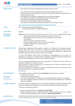 Support administratif