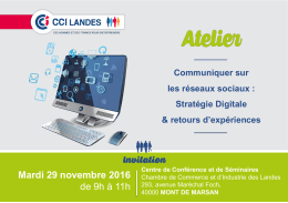 Consulter le programme.