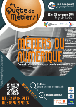 Télécharger le flyer - Mission Locale du Pays de Lorient