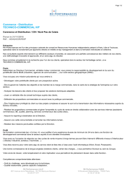 Commerce - Distribution TECHNICO