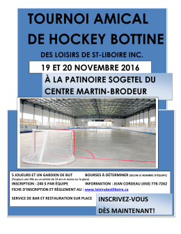 voir la publicit&eacute; - Loisirs St