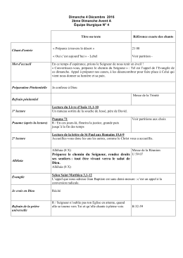pour telecharger le deroulement cliquer ici - paroisse st jean