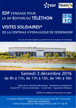 Flyer des visites solidaires