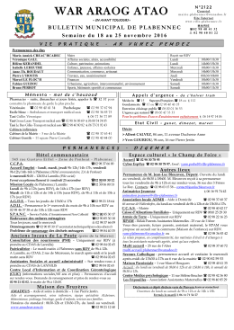 Edition n° 2122 du jeudi 17 novembre 2016 Télécharger