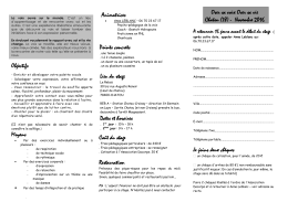 WE Oser sa vie, oser sa voix - 26 et 27 novembre