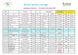 Retraite Sportive Laval Agglo - Retraite Sportive de Laval Agglo