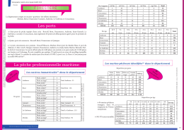 Les ports La pêche professionnelle maritime FINISTÈRE