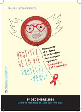 flyer Sida 2016.indd - Mairie de Champigny sur marne