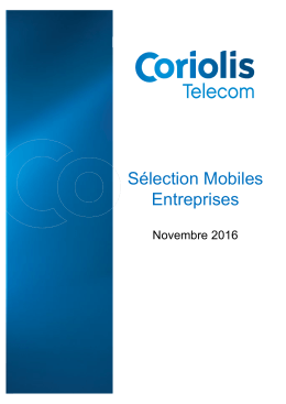 Sélection Mobiles