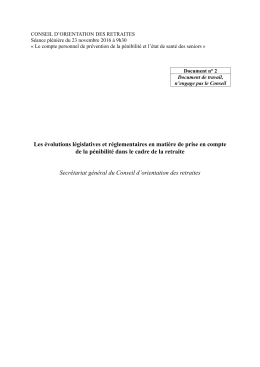 Document n&deg; 2 - Conseil d`orientation des retraites
