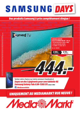 uniquement au mediamarkt rue neuve