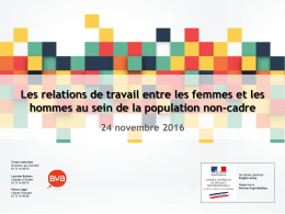 L`enqu&ecirc;te CSEP/BVA sur la perception du sexisme chez les non