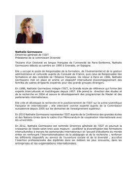 entreprises et les organisations internationales.