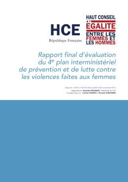 HCE_Rapport_Evaluation 4&egrave;me plan_2016 11 22