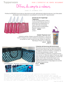 Offres du compte &agrave; rebours