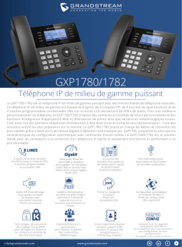 GXP1780/1782 - Grandstream