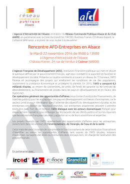T&eacute;l&eacute;charger le programme d&eacute;taill&eacute; de la matin&eacute;e.