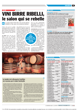 VINI BIRRE RIBELLI,