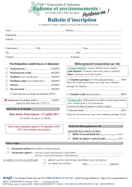 t&eacute;l&eacute;charger le Bulletin d`Inscription.