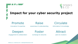 Impact for your cyber security project