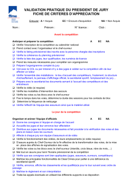 validation pratique du president de jury fiche de criteres d