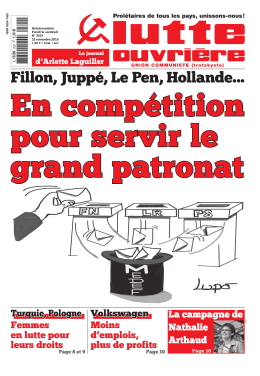 Version PDF - Le Journal Lutte Ouvrière