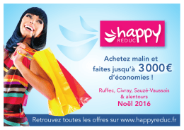 Happy R&eacute;duc Ruffec, Civray, Sauz&eacute;