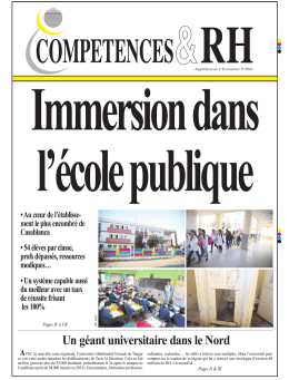 Un g&eacute;ant universitaire dans le Nord