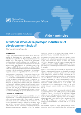 Aide memoire