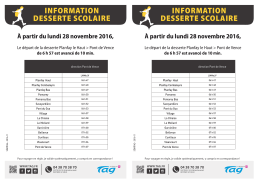 information desserte scolaire information desserte scolaire