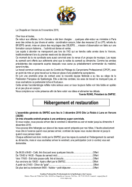 Invitation Assemblée Générale SNPSC