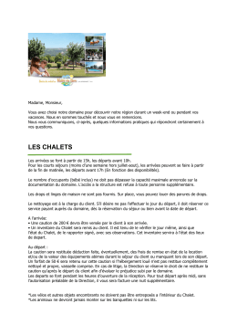 Brochure - Domaine Vallée du Tarn