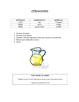 CITRONNADE