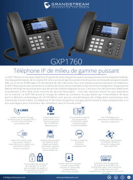 GXP1760 - Grandstream